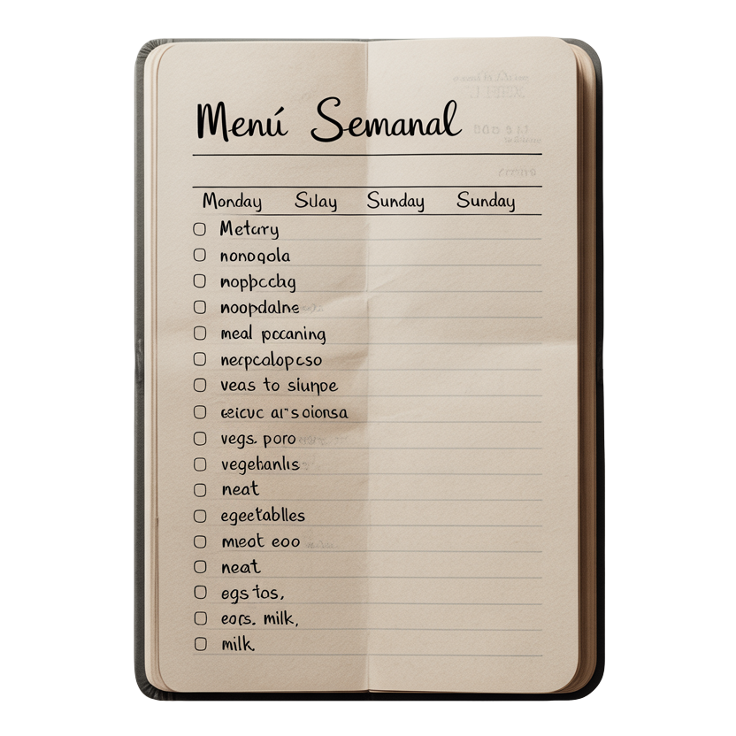 Menú semanal Keto