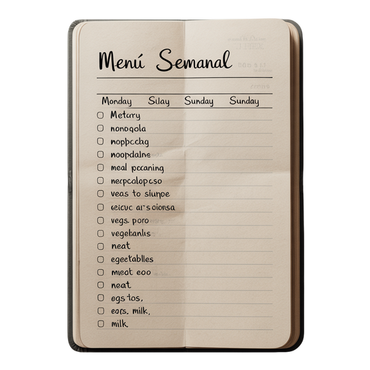 Menú semanal Keto